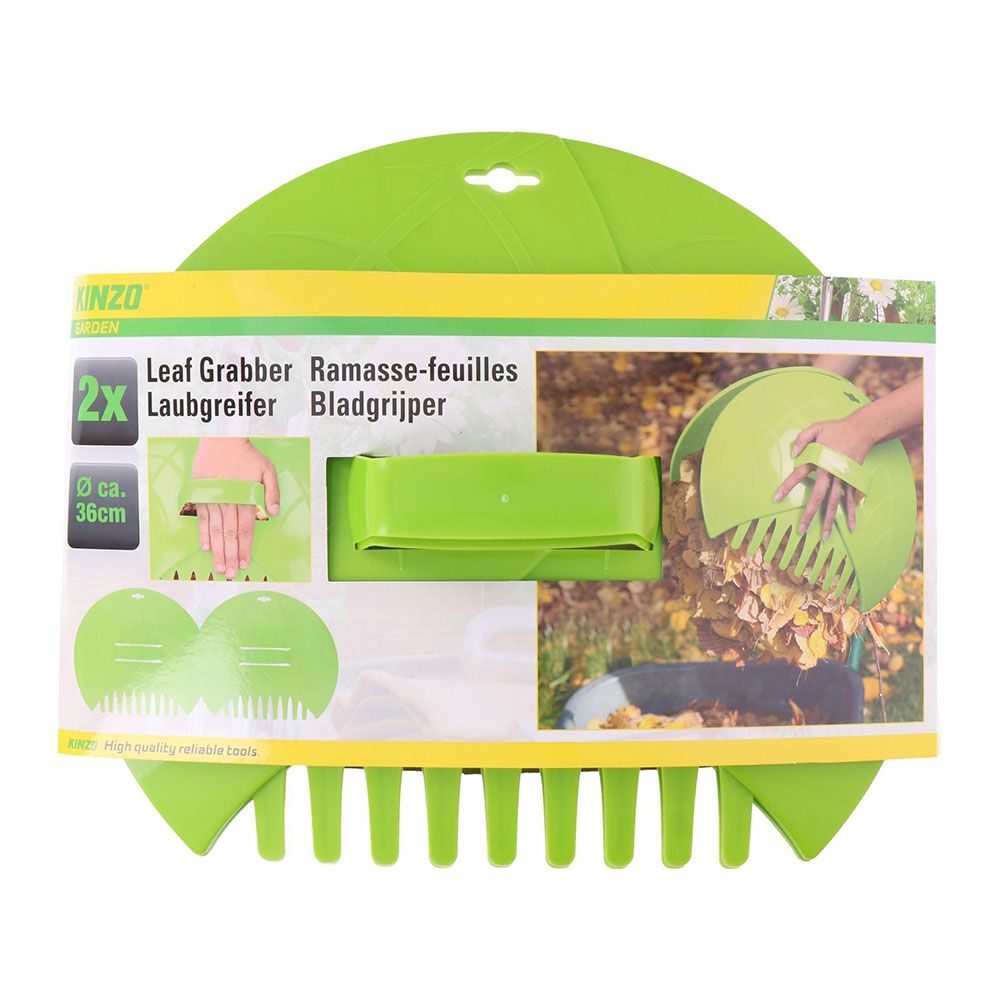 RASTRILLO DE HOJAS 36 x 31 x 8 cm 2 uds gallery 0