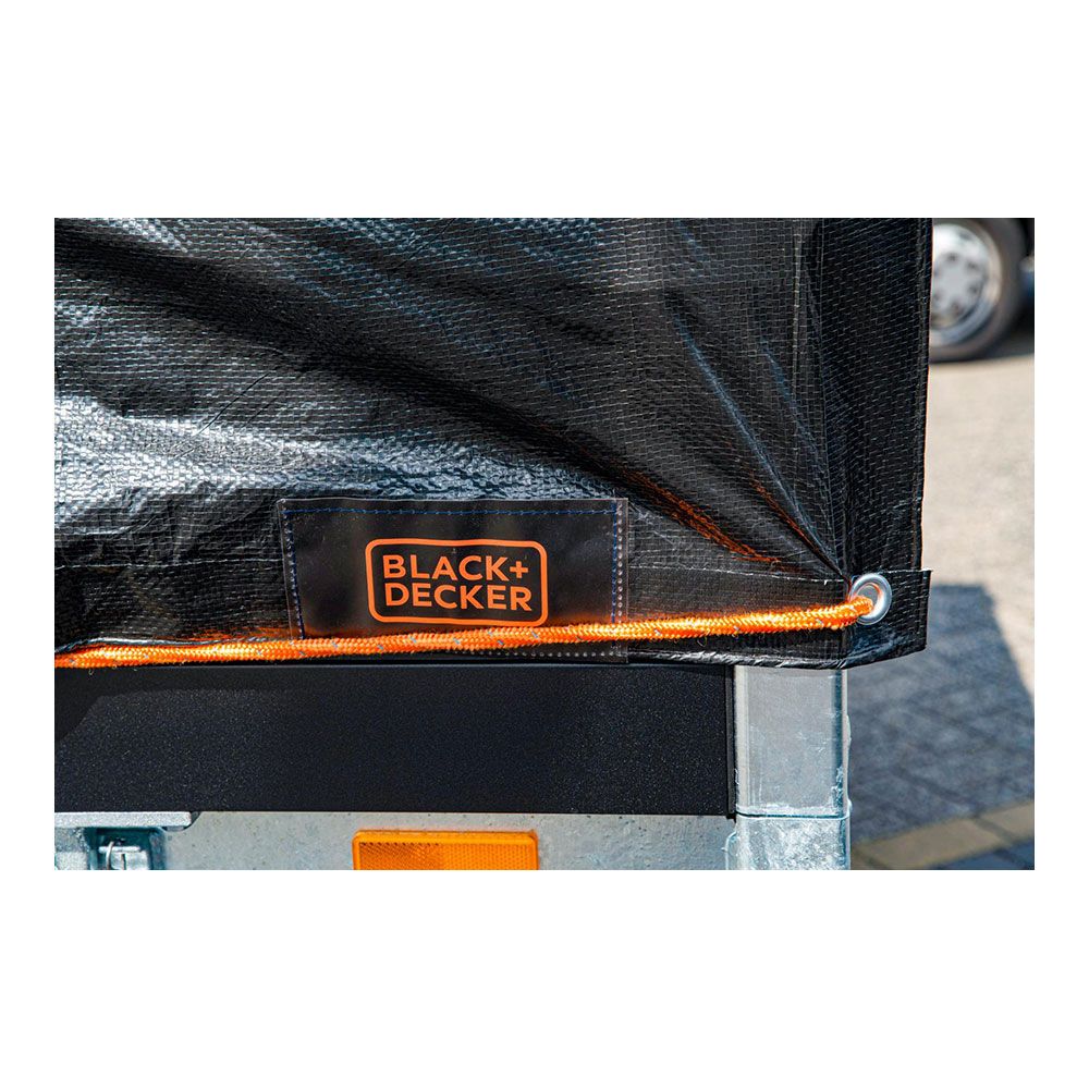 LONA NEGRA PARA REMOLQUE, MEDIDAS: 3x4m. BLACK+DECKER gallery 0