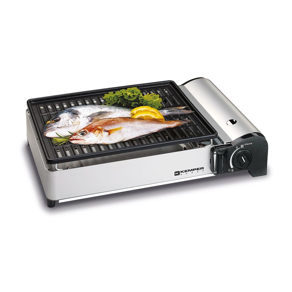 BARBACOA PORTÁTIL A GAS PARA CÁMPING gallery 0