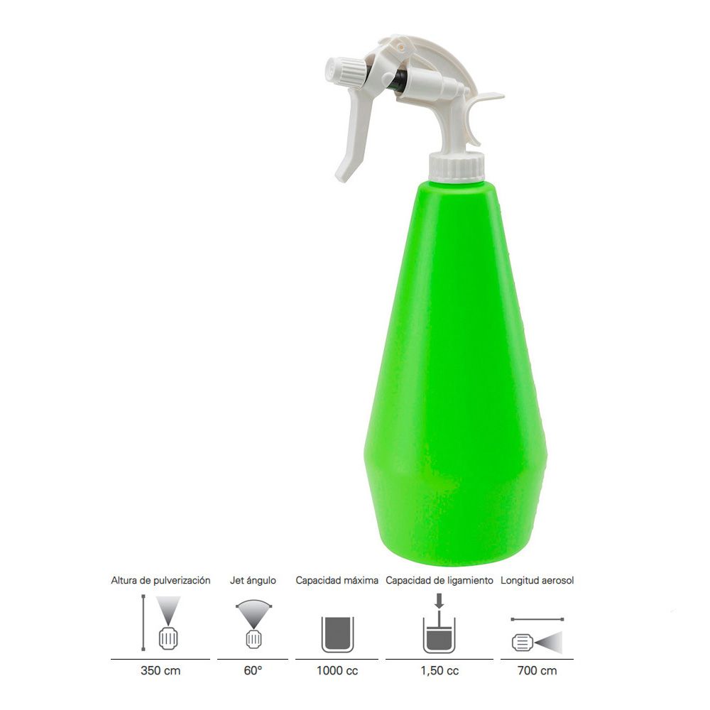 PULVERIZADOR DE POLIETILENO, Ø40 x 32,5 cm, 1 L gallery 0