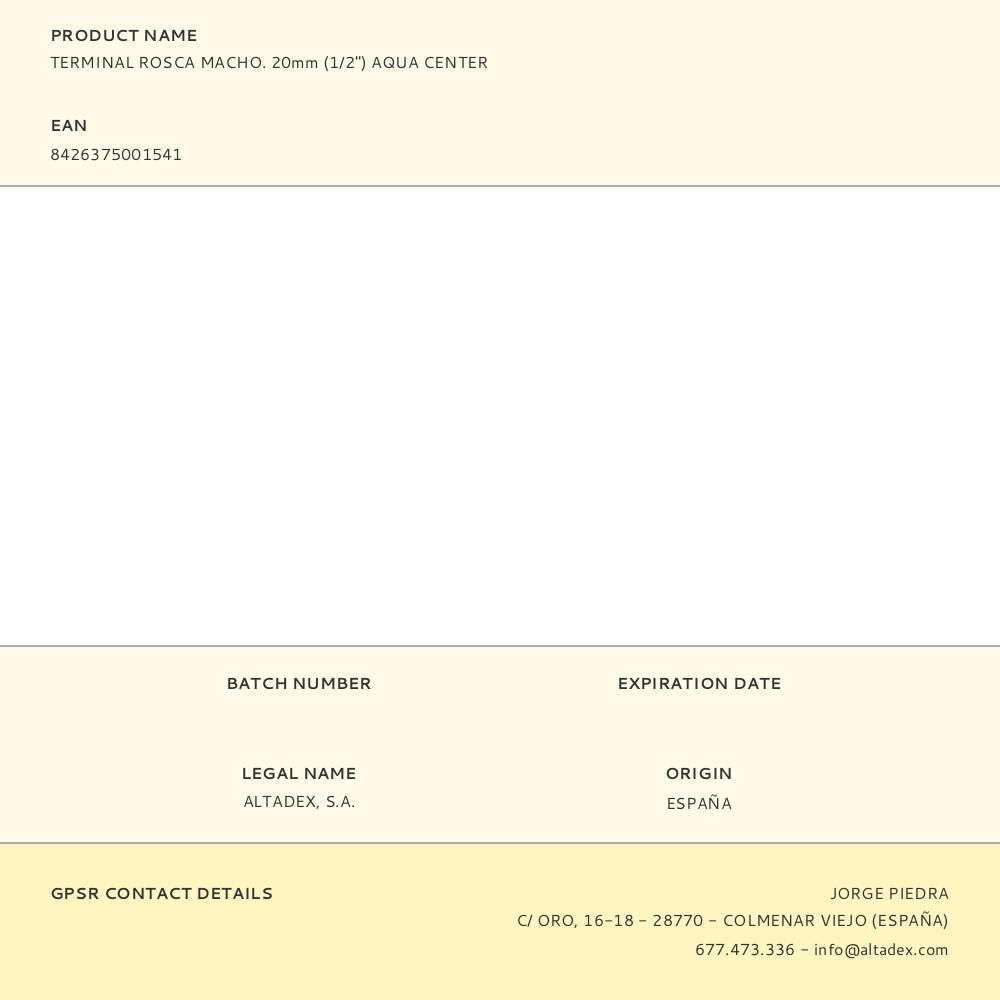 ENLACE ROSCA MACHO ½ pulg gallery 0