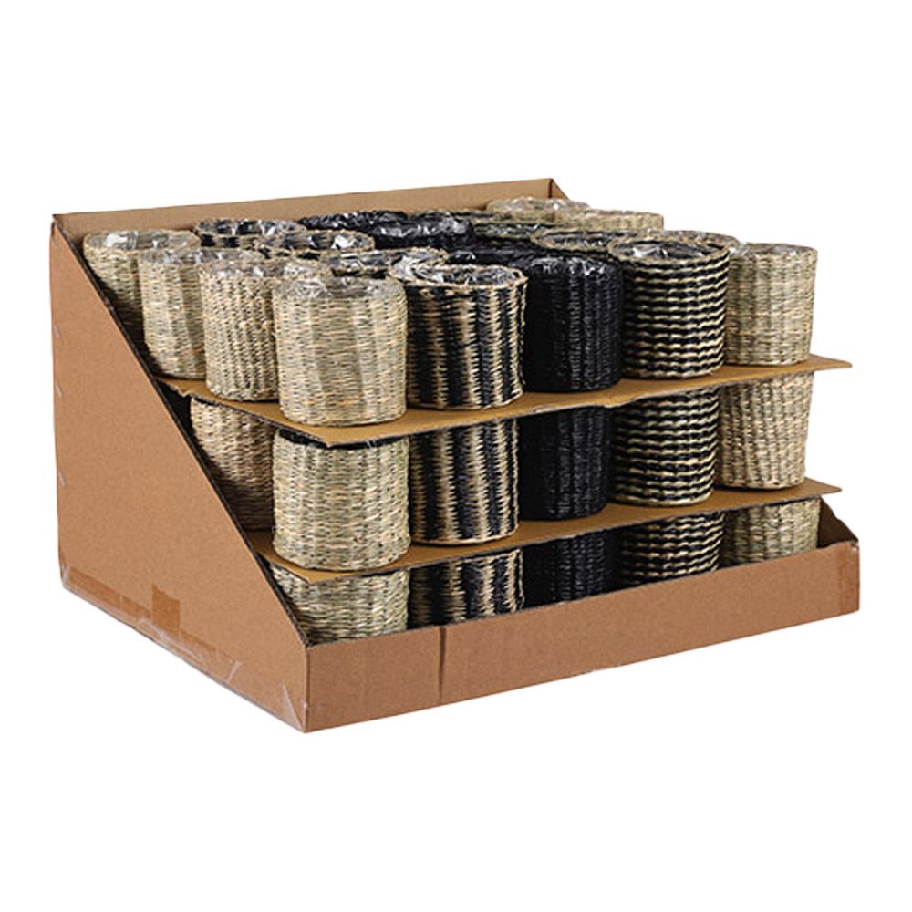 CESTO MODELO ALEXIS NEGRO Y BEIGE MODELOS VARIADOS, Ø10 x 9 cm gallery 0