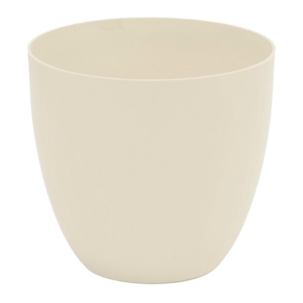 MACETA DE INYECCION MODELO CUENCO Ø22cm COLOR ECRU