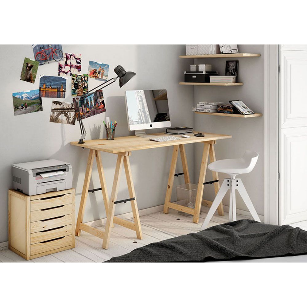 TABLERO MADERA MACIZA DE PINO, 120 x 60 x 1,8 cm gallery 2