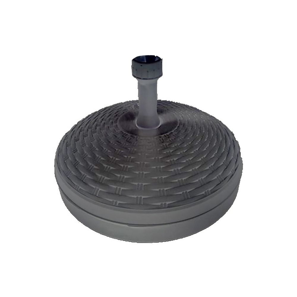 BASE DE PARASOL 20 L NEGRO Ø46 x 15 cm