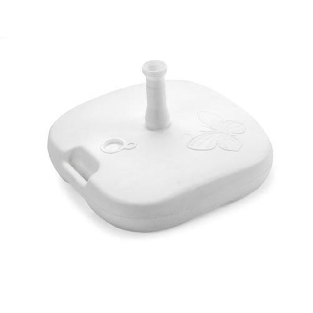 BASE DE PARASOL 16 L BLANCO 44 x 44 x 12 cm
