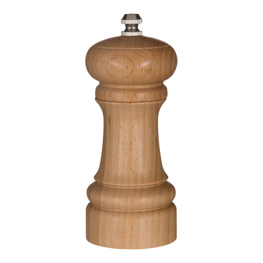 MOLINILLO PARA SAL/PIMIENTA DE MADERA 14,5 cm