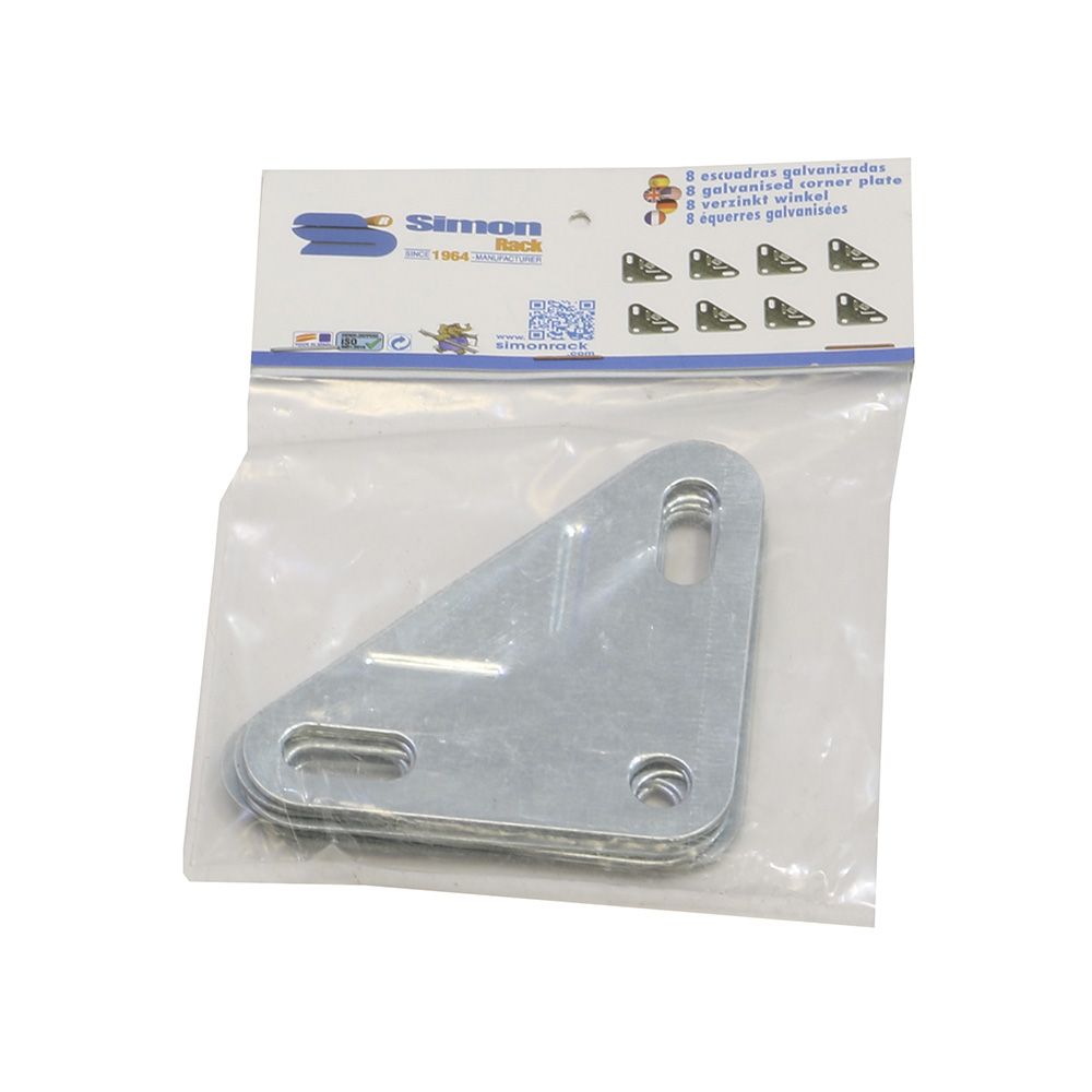 BOLSA 8 UND. ESCUADRAS GALVANIZADAS. SIMON RACK gallery 0