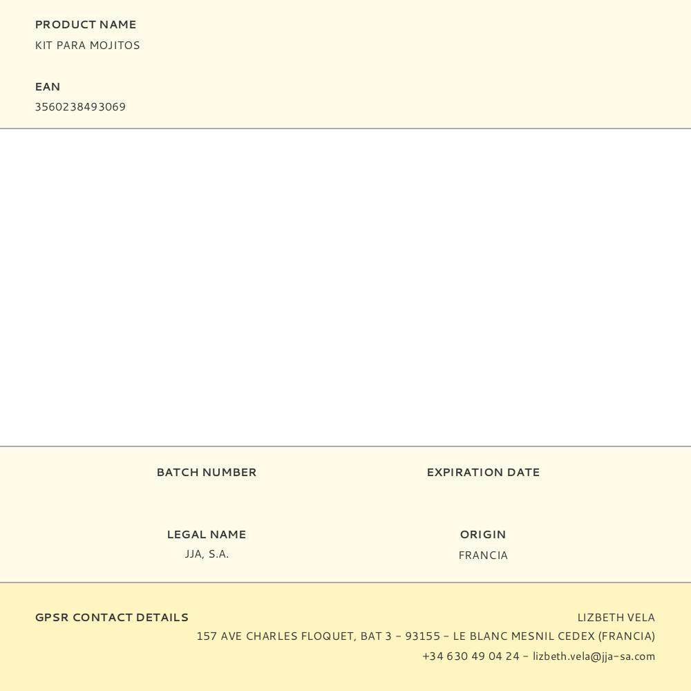 KIT PARA MOJITOS 13 PIEZAS gallery 0