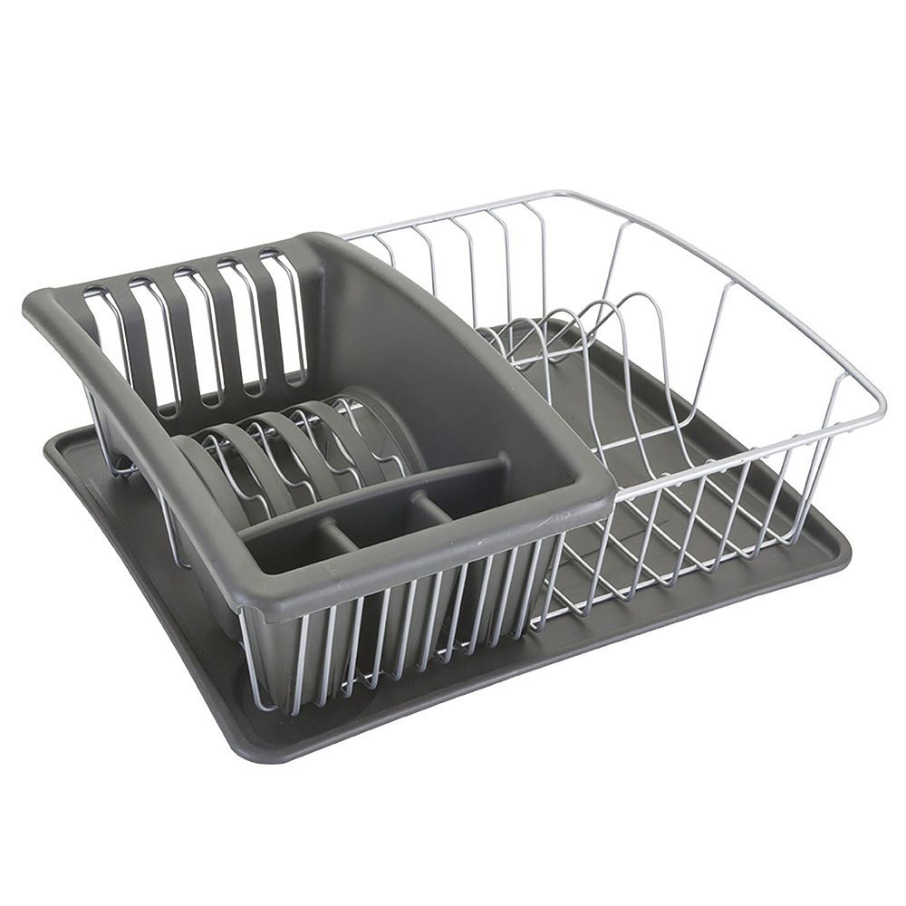 ESCURREPLATOS CON BANDEJA EXTRAIBLE 35 x 30 x 11 cm gallery 2