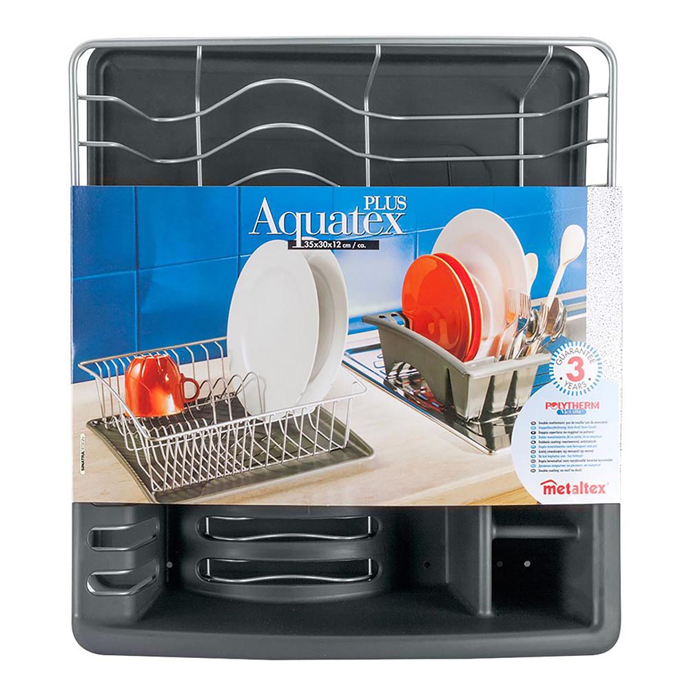 ESCURREPLATOS CON BANDEJA EXTRAIBLE 35 x 30 x 11 cm gallery 4