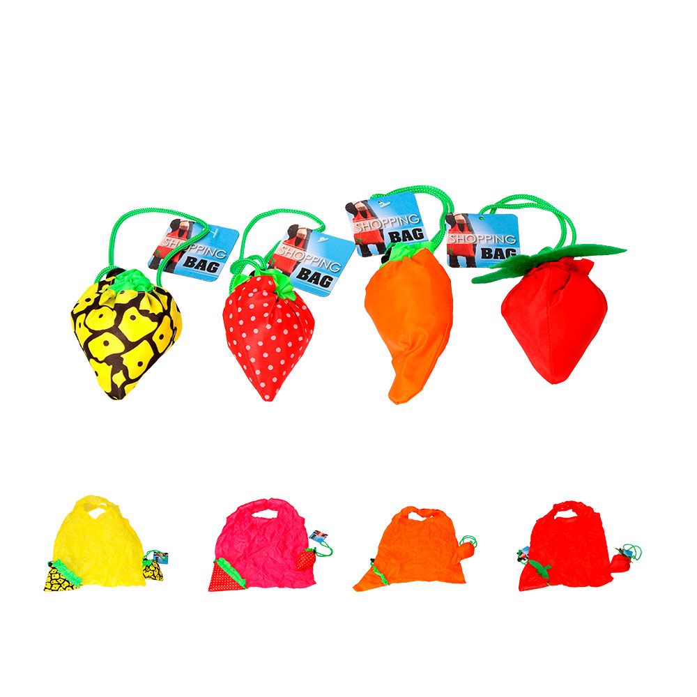 BOLSA DE COMPRAS PLEGABLE SURTIDO 4 MODELOS SURTIDOS