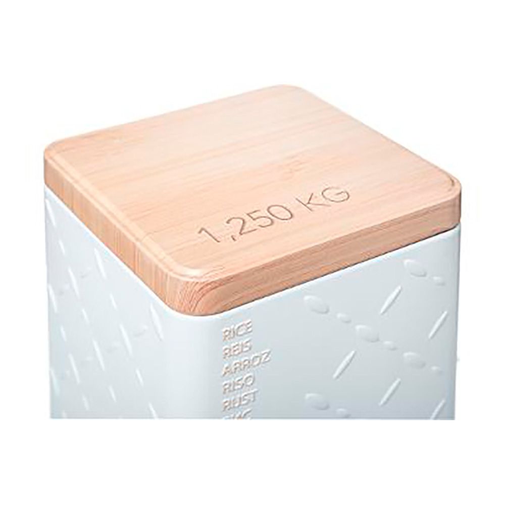 CAJA METÁLICA MODELO SCANDI NATURE PARA ARROZ 1250 g gallery 0