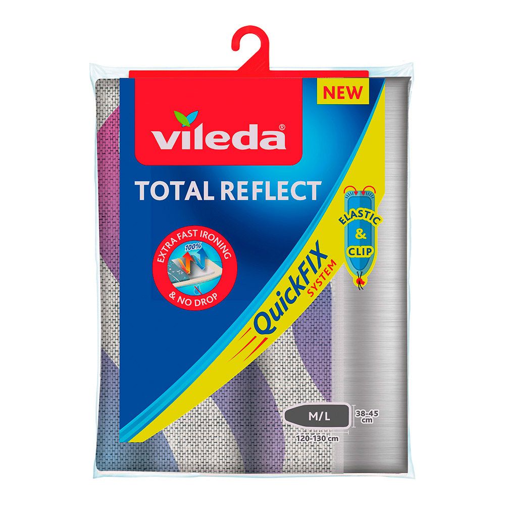 FUNDA TOTAL REFLECT PARA TABLAS DE PLANCHAR 120 x 38 cm HASTA 130 x 45 cm gallery 0