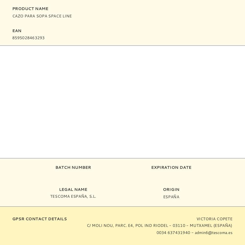 CAZO PARA SOPA SPACE LINE gallery 1