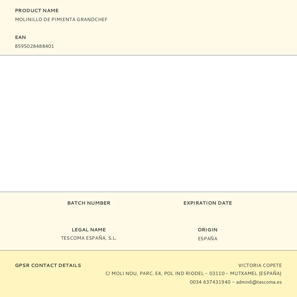 MOLINILLO DE PIMIENTA GRANDCHEF gallery 0