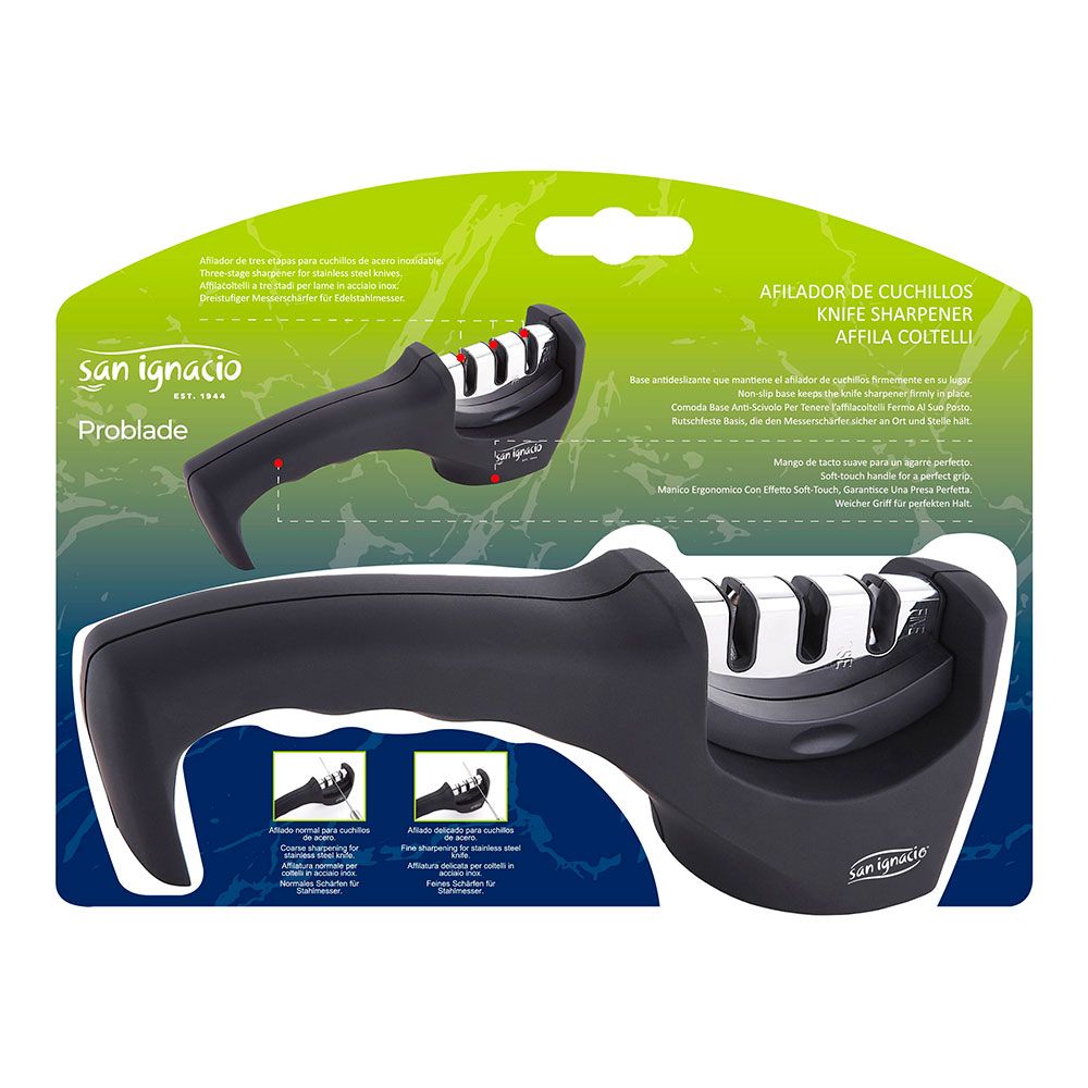 AFILADOR DE CUCHILLOS PROBLADE 20,5 x 5 x 7 cm gallery 0
