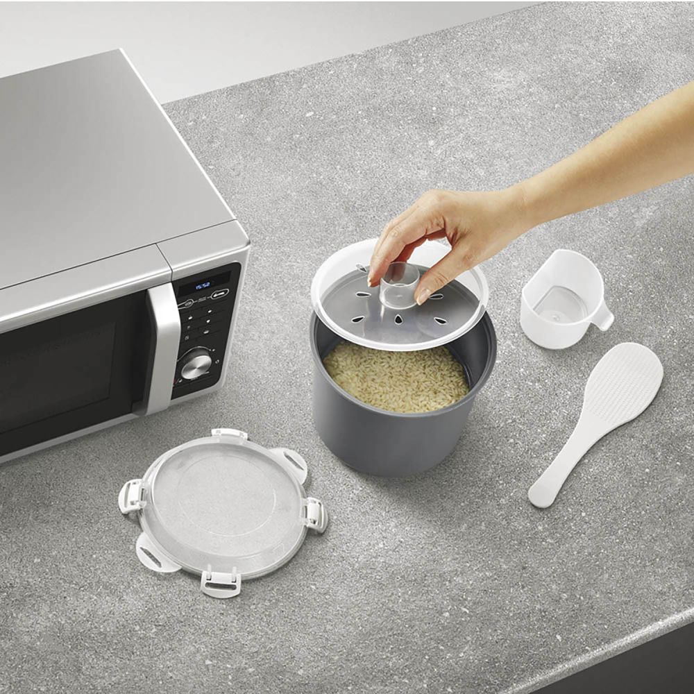 COCEDOR DE ARROZ Y CEREALES PARA MICROONDAS gallery 2