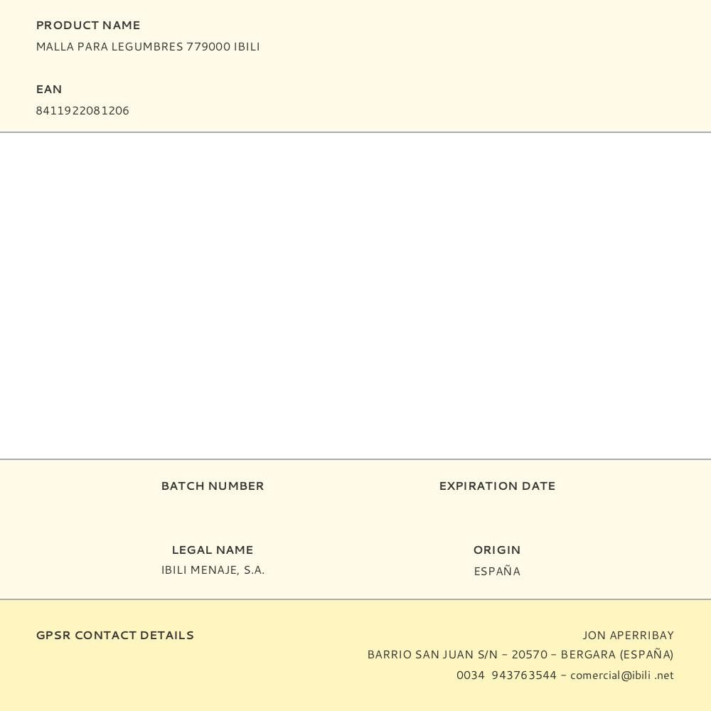 MALLA PARA LEGUMBRES gallery 1