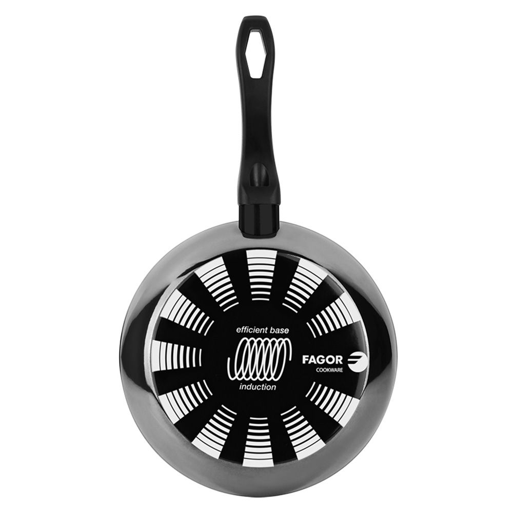SARTÉN DE ACERO AISI 430 INDUTHERM NEGRA Ø26cm gallery 1