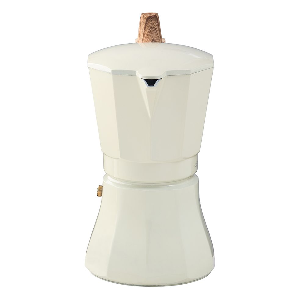 CAFETERA PETRA CREMA DE ALUMINIO DE 6 TAZAS gallery 0