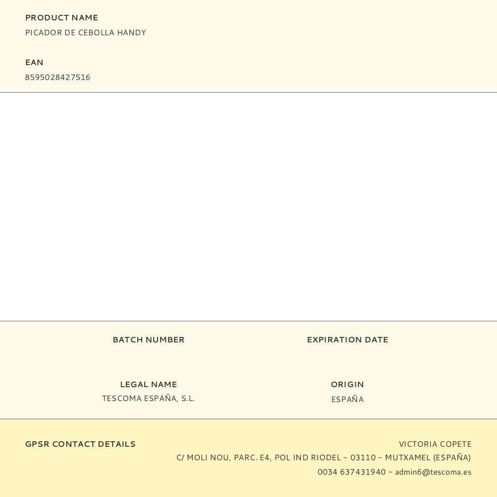 PICADOR DE CEBOLLA HANDY gallery 0