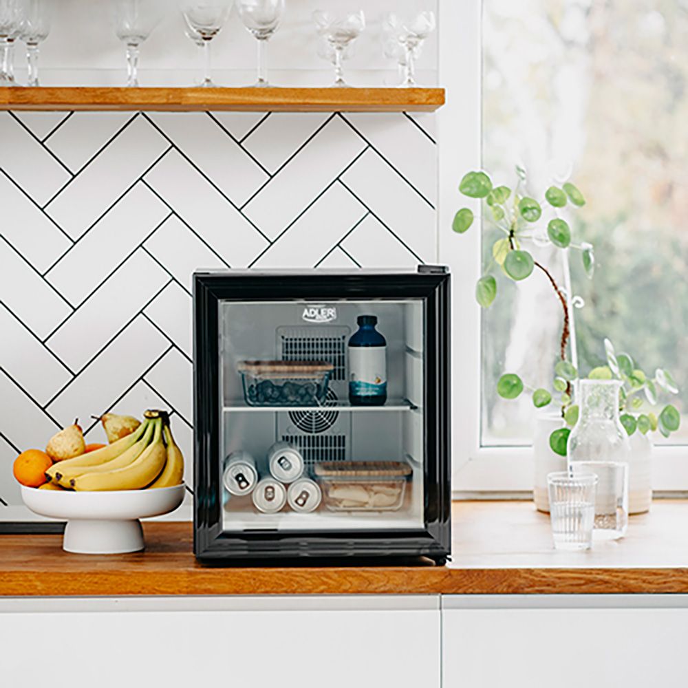 NEVERA TERMOELÉCTRICA AD8088, NEGRA, 29 l, 38 x 47,1 x 45 cm gallery 6
