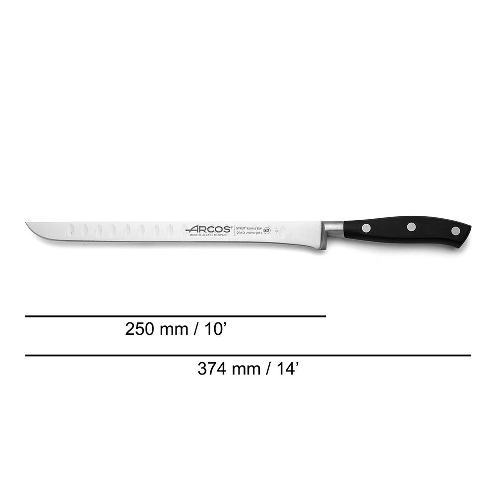 CUCHILLO JAMONERO FLEXIBLE SERIE RIVIERA 250 mm gallery 0