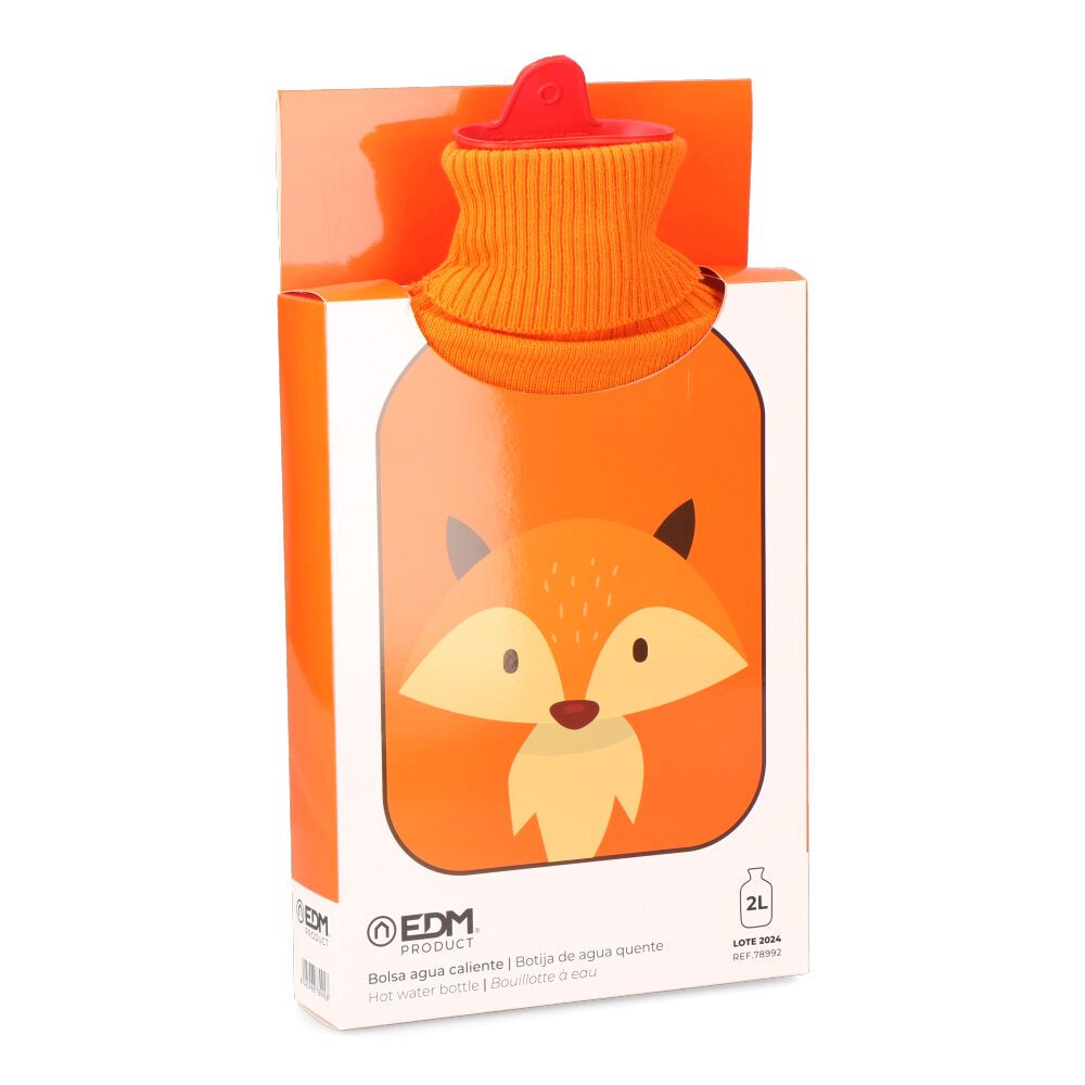 BOLSA DE AGUA CALIENTE 2 L MODELO ZORRO gallery 0