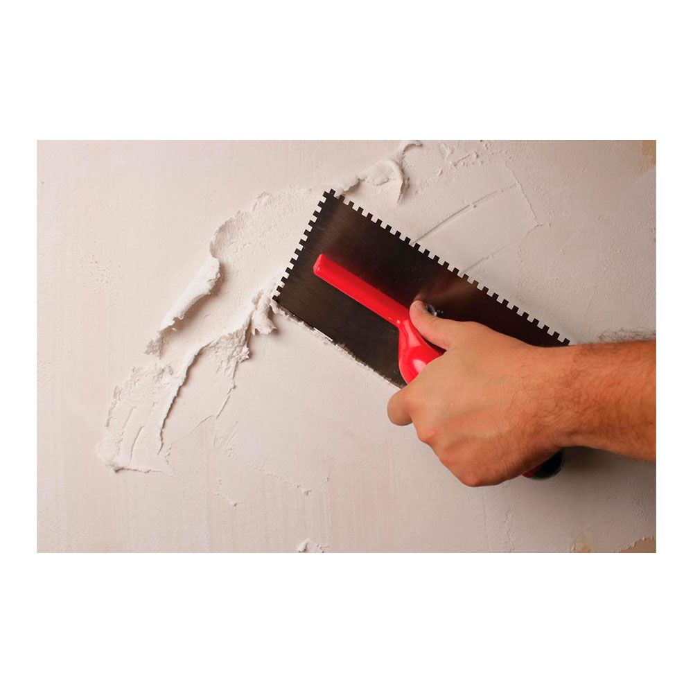 PEINE ACERO 28cm. (6x6) MANGO PLÁSTICO ABIERTO 25903 RUBI gallery 0