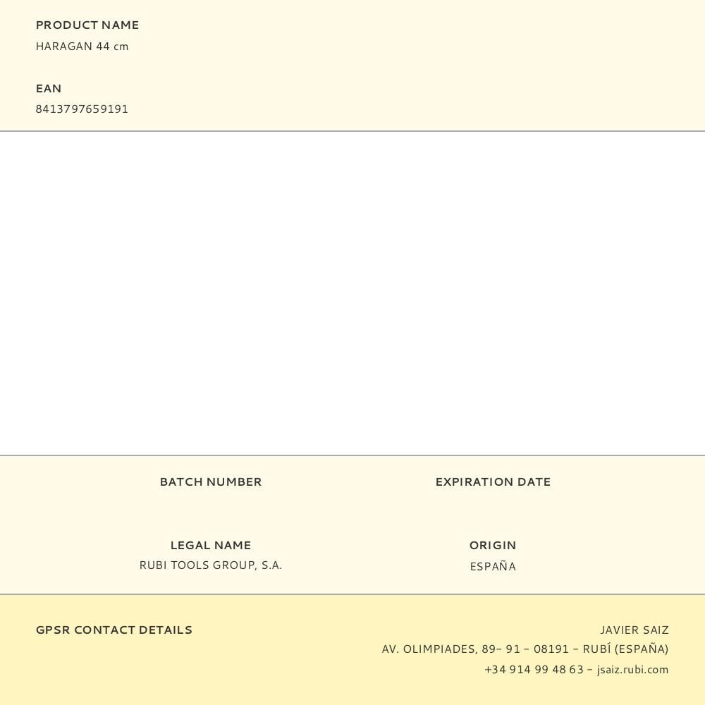 HARAGAN 44 cm gallery 3