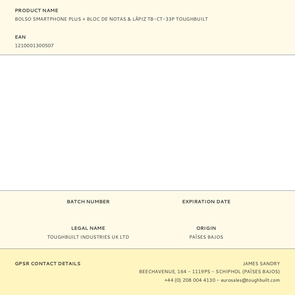 BOLSO SMARTPHONE PLUS + BLOC DE NOTAS & LÁPIZ gallery 1