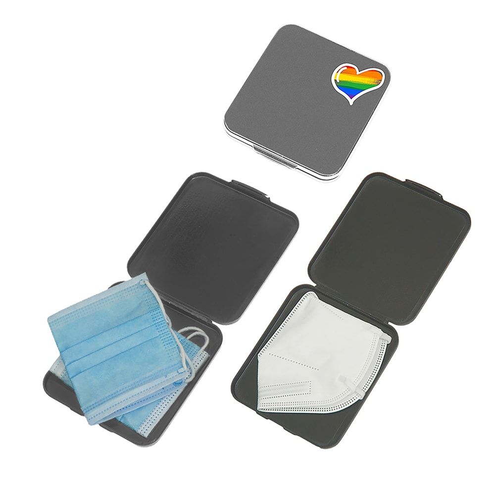 PORTA MASCARILLAS POCKET 11 x 12,4 x 1,2 cm COLORES / MODELOS SURTIDOS gallery 0