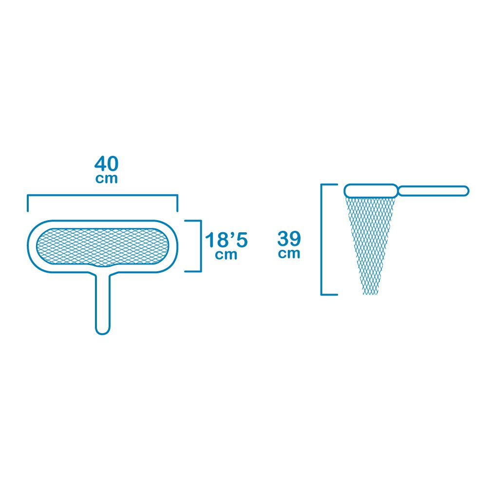 RECOGEDOR DE HOJAS DE FONDO CLASSIC, Ø2,8 cm, 40 x 18,5 cm gallery 0