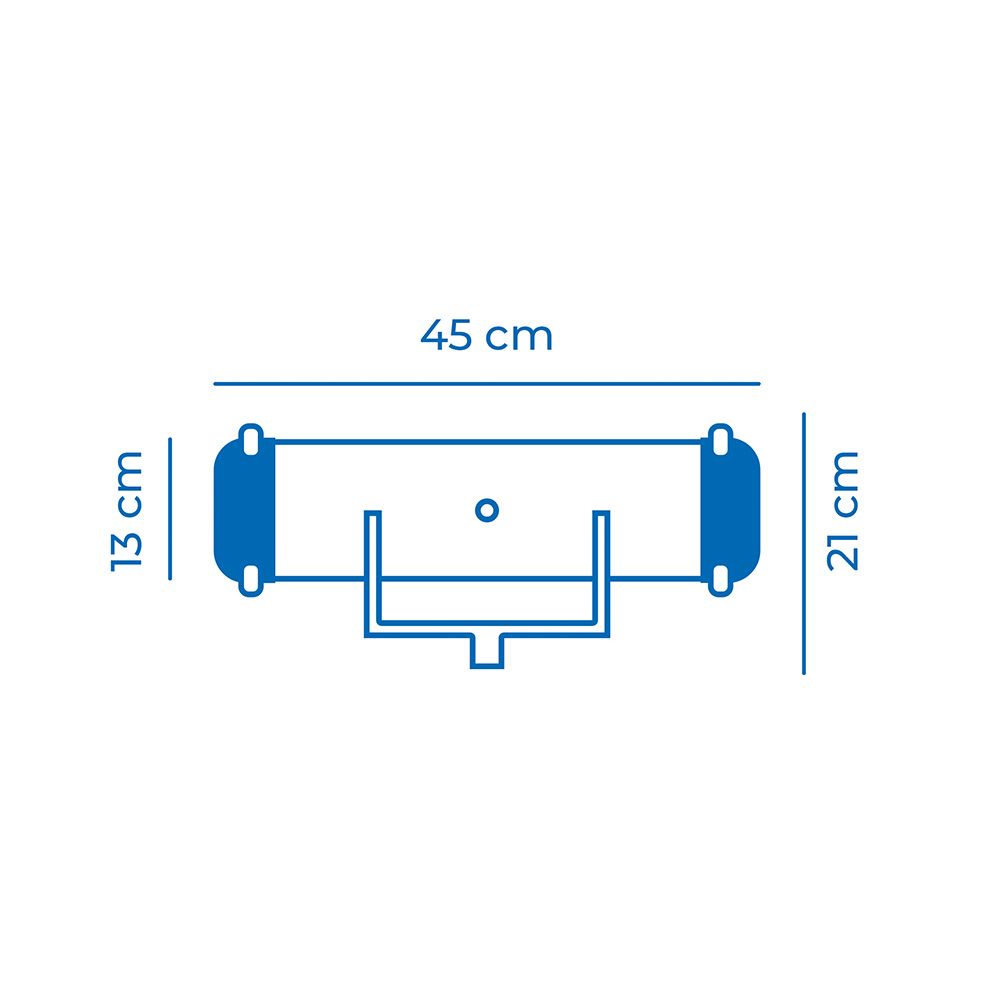 LIMPIAFONDOS DE ALUMINIO 45 x 13 cm gallery 0
