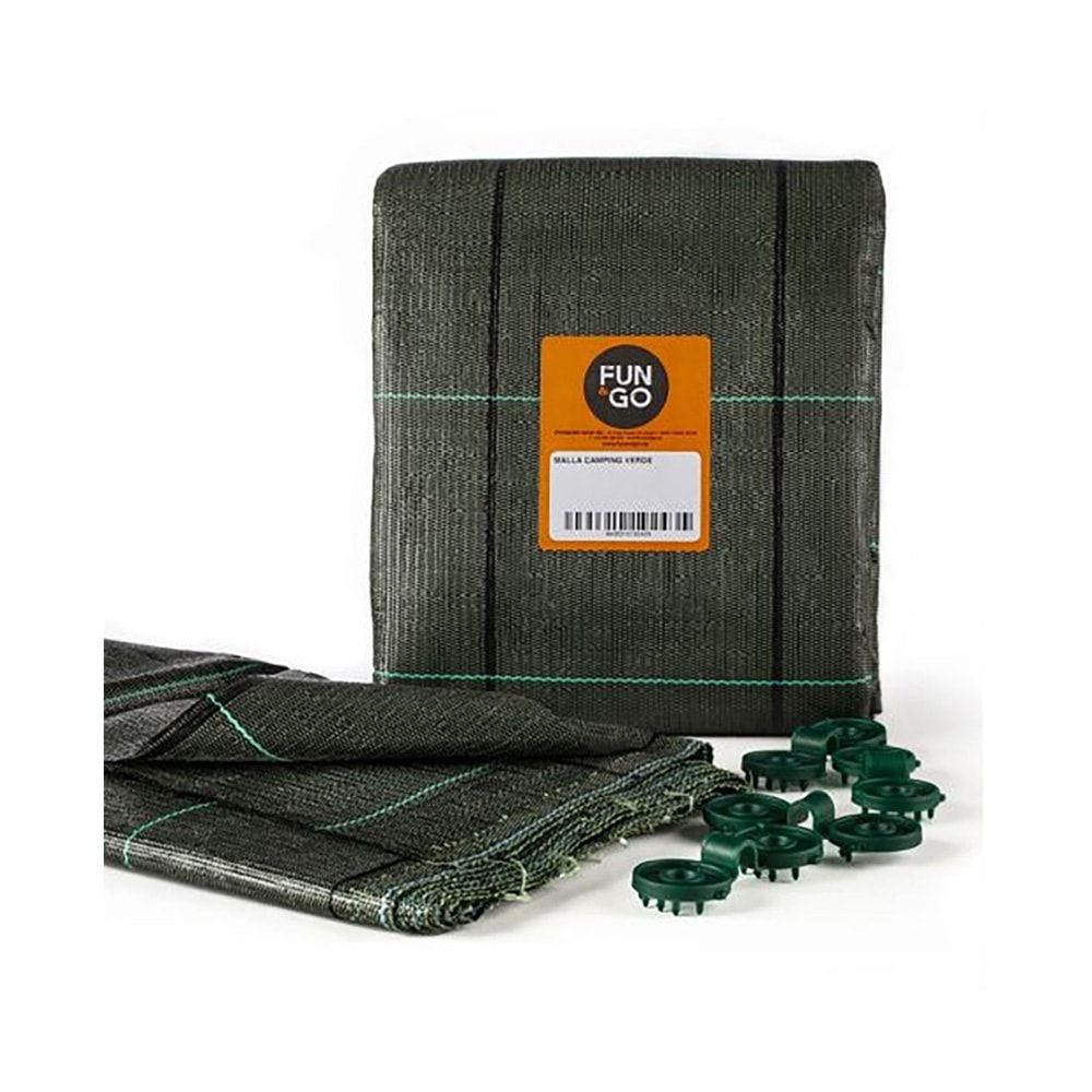 MALLA DE SUELO PARA CAMPING. COLOR VERDE, 3 x 3 m gallery 0