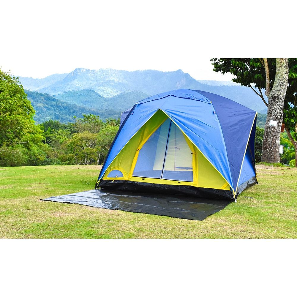 MALLA DE SUELO PARA CAMPING. COLOR VERDE, 3 x 3 m gallery 1