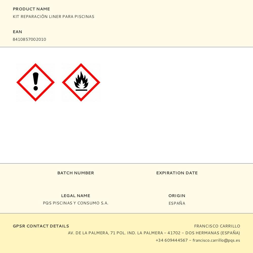 KIT REPARACIÓN LINER PARA PISCINAS gallery 0