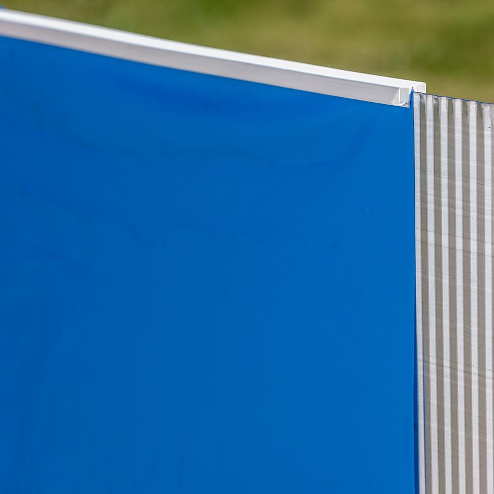 PISCINA CON PARED DE ACERO Y CHAPA BLANCA, REDONDA, CON DEPURADORA, Ø350 x 120 cm gallery 3