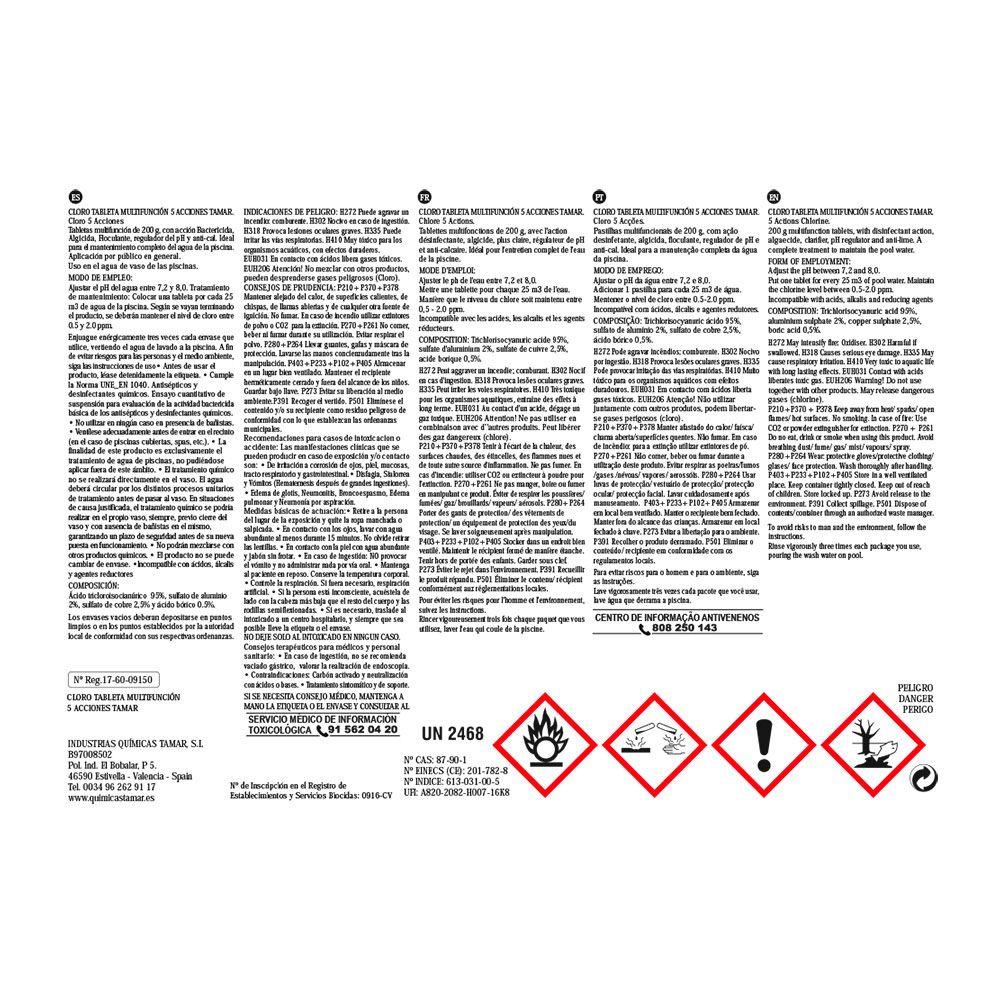 INVERNADOR 5 ACCIONES EN DOSIFICADOR AUTOMÁTICO FLOTANTE, 2 kg gallery 0