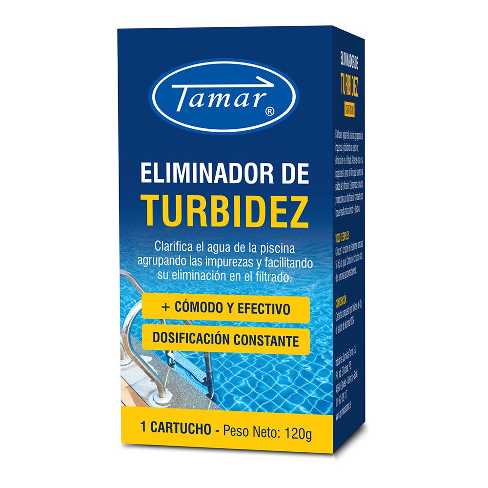 ELIMINADOR DE TURBIDEZ, 1 CARTUCHO, 125 g