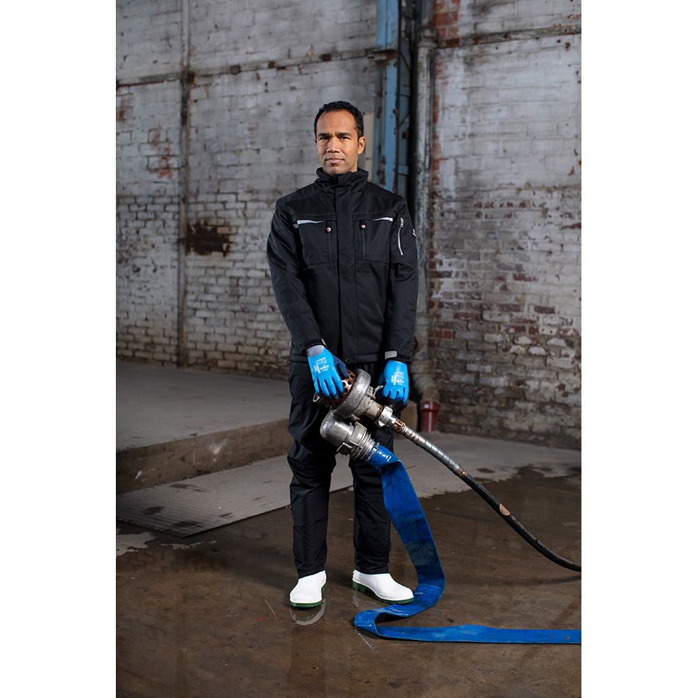 GUANTE NAILON DOBLE RECUBRIMIENTO LATEX, 100% RESISTENTE AL AGUA, T-07 gallery 4