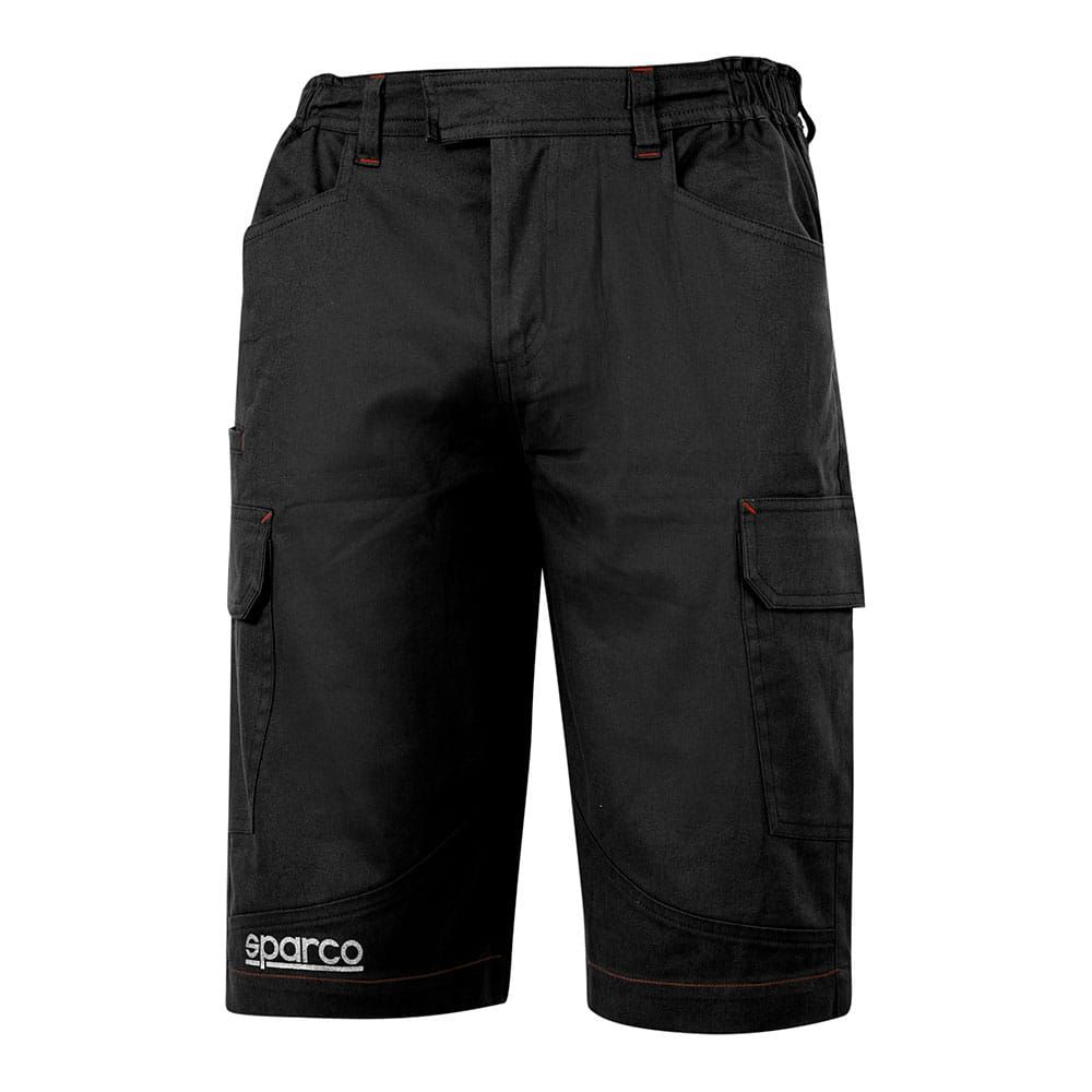 PANTALÓN BERMUDA CARGO NEGRO TALLA-S 02410NR1S