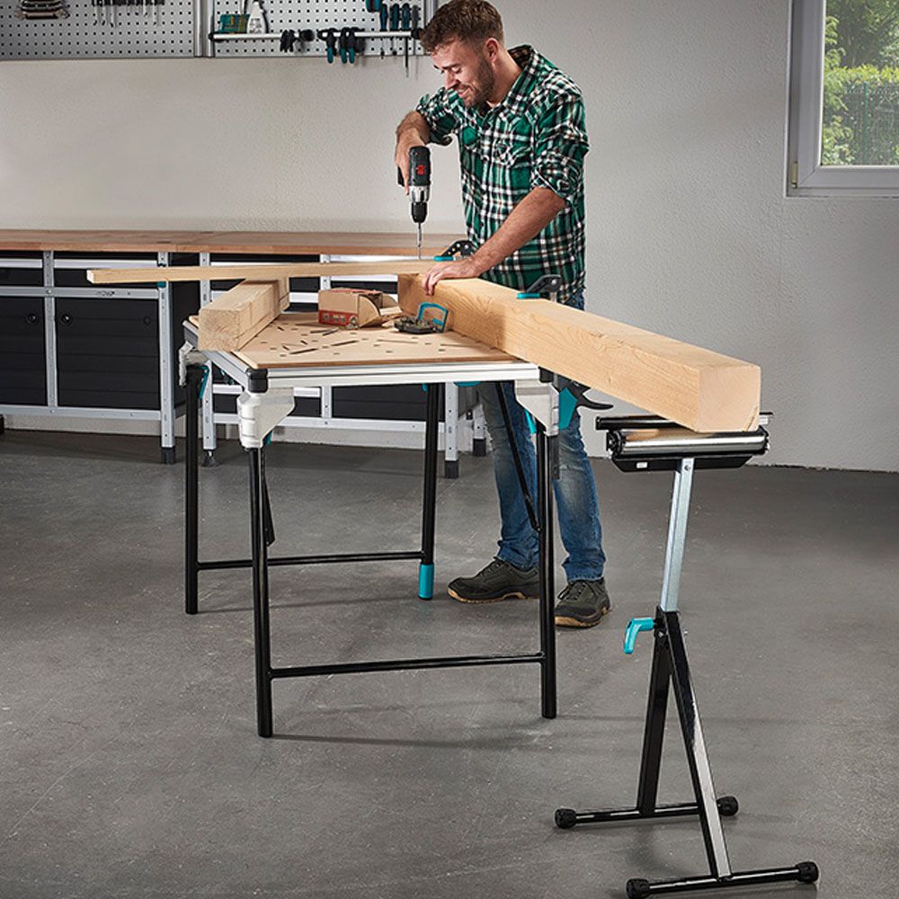 CABALLETE MULTIFUNCIONAL CON SOPORTE Y RODILLO gallery 0