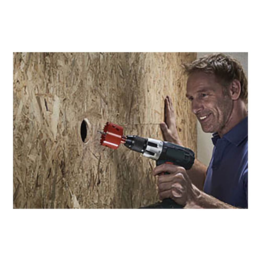 SIERRA DE CORONA BIMETAL COMPLETO CON ADAPTADOR Y BROCA PILOTO Ø29 mm gallery 0