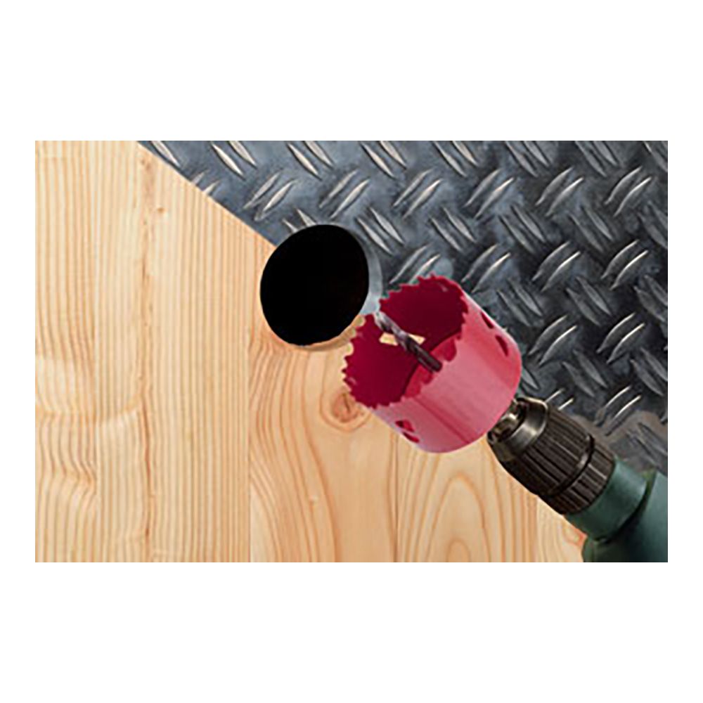 SIERRA DE CORONA BIMETAL COMPLETO CON ADAPTADOR Y BROCA PILOTO Ø29 mm gallery 1