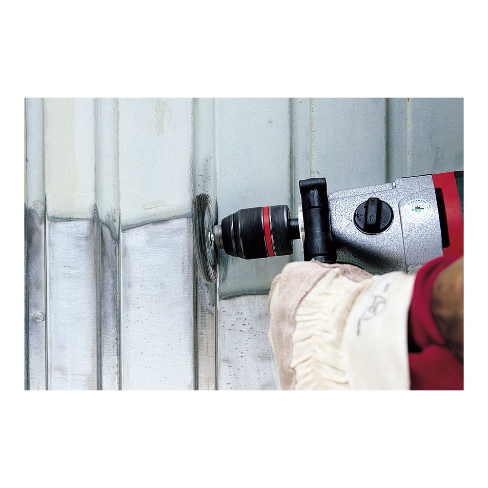 CEPILLO DE DISCO DE ALAMBRE DE ACERO VÁSTAGO HEXAGONAL Ø75 x 10 mm gallery 0