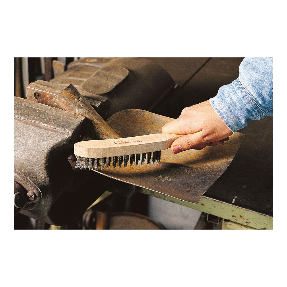CEPILLO MANUAL DE ALAMBRE DE ACERO, MODELO DE MADERA, 35 x 280 x 39 mm gallery 0