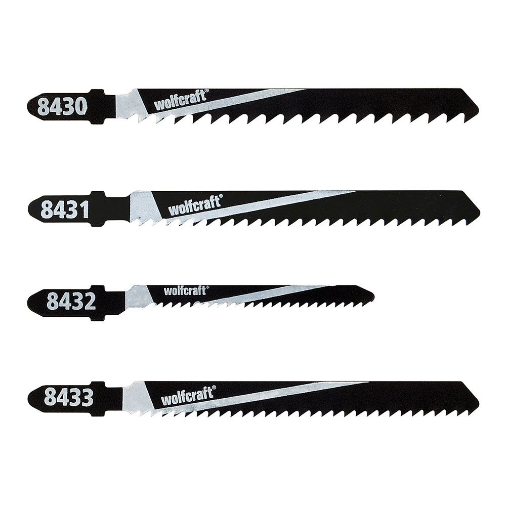 HOJAS DE SIERRA DE CALAR, VÁSTAGO EN T, JUEGO DE 10 uds