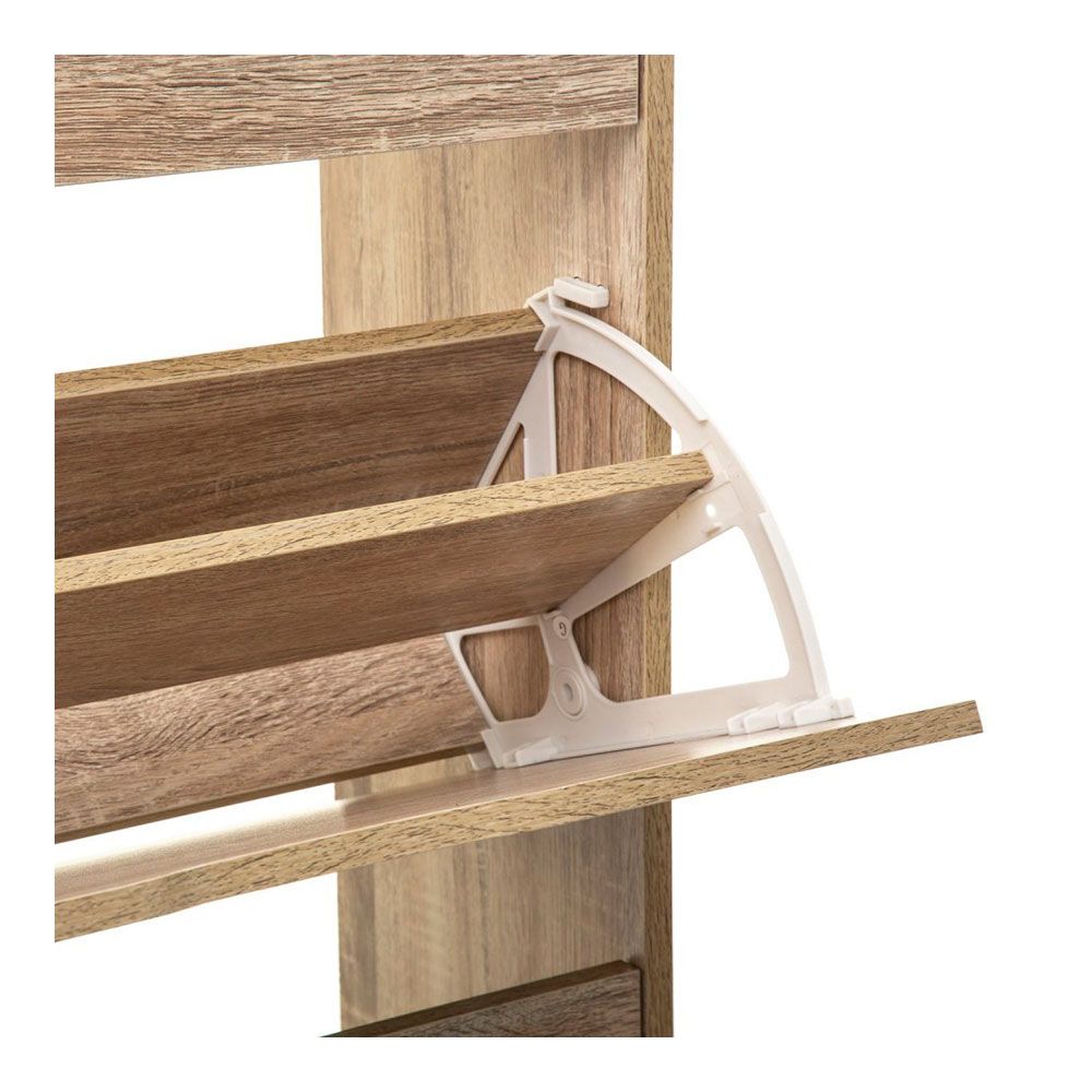 ZAPATERO DE MADERA 115 x 60 x 24 cm COLOR NATURAL gallery 0